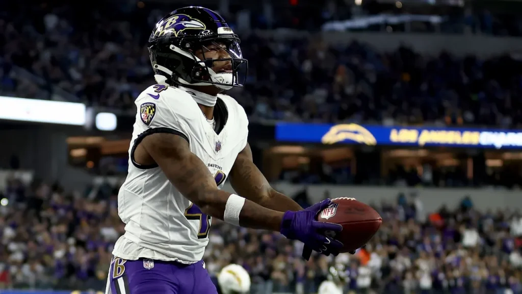 is zay flowers playing today? injury update, fantasy advice for ravens wr in week 3