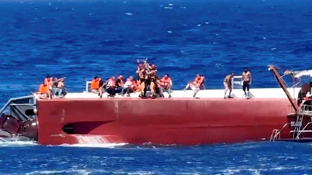 cyprus ferry capsizes off kyrenia with 8 people dead and 20 still missing
