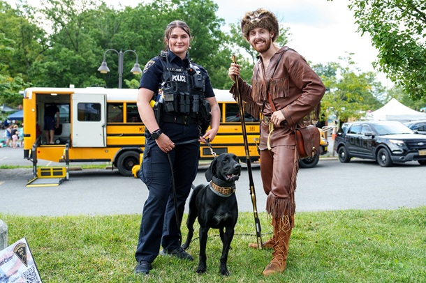 k 9 officers keep mountaineers safe