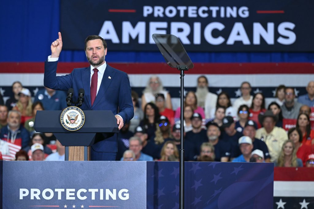 vance offers olive branch to pro israel republicans in closed door speech