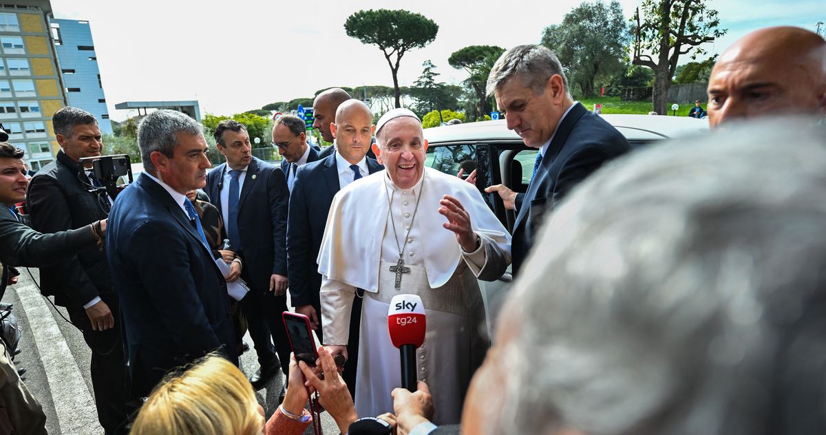 chasing the pope
