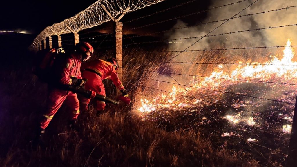 vehicle may have sparked mongolia wildfire, putting china rescuers on high alert
