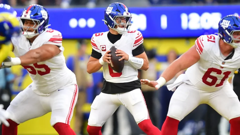 giants’ jaxson dart gets promising injury update, but it might not change much for new york this season