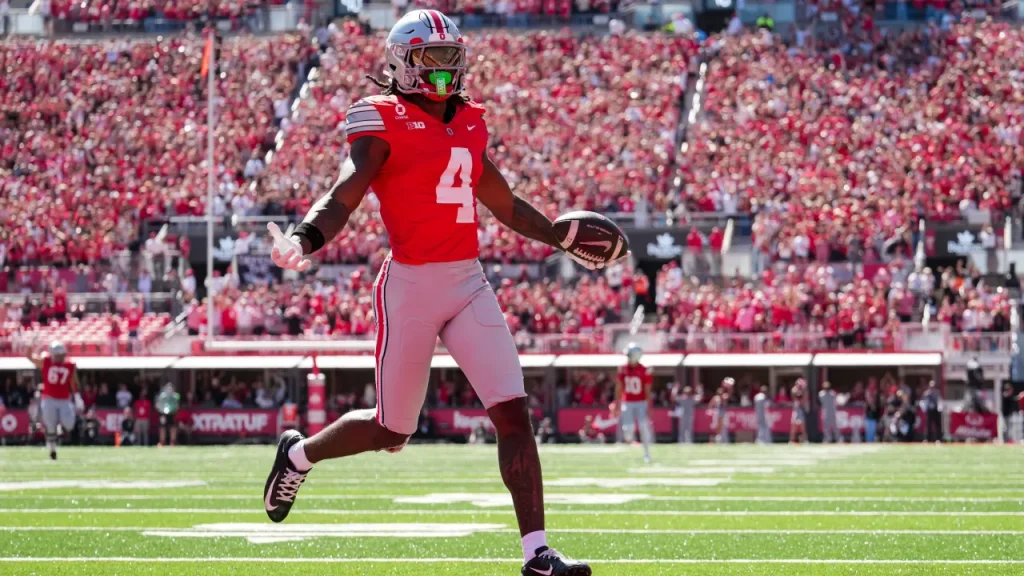 heisman hopeful showdown: ohio state's jeremiah smith vs. indiana's josh hoover