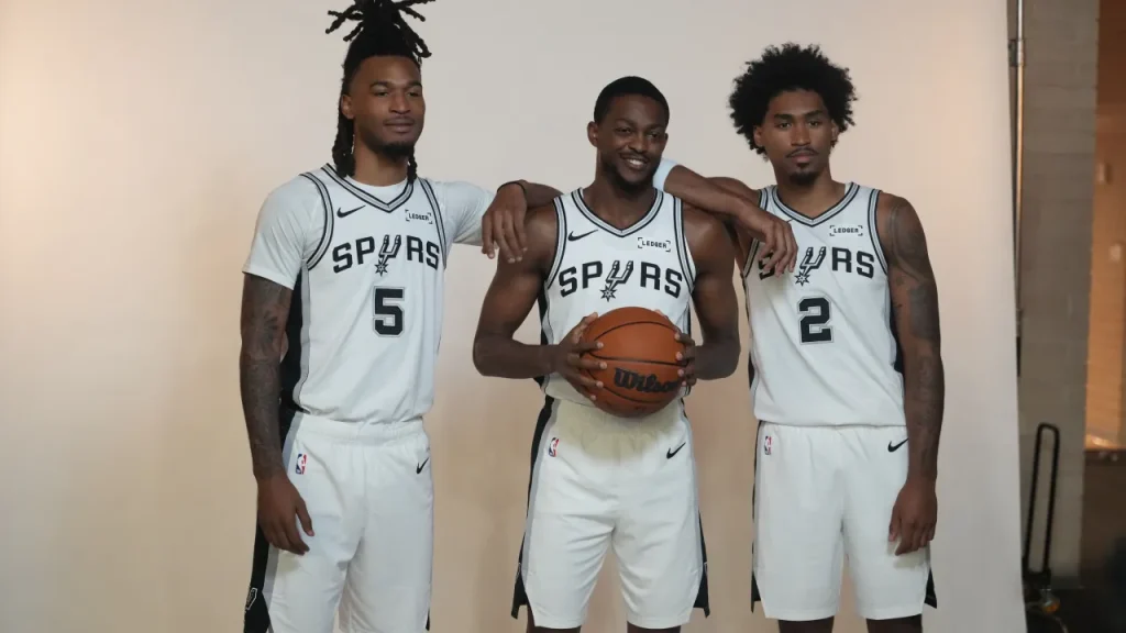 spurs' dylan harper taunts nba foes with scary stephon castle, de'aaron fox claim