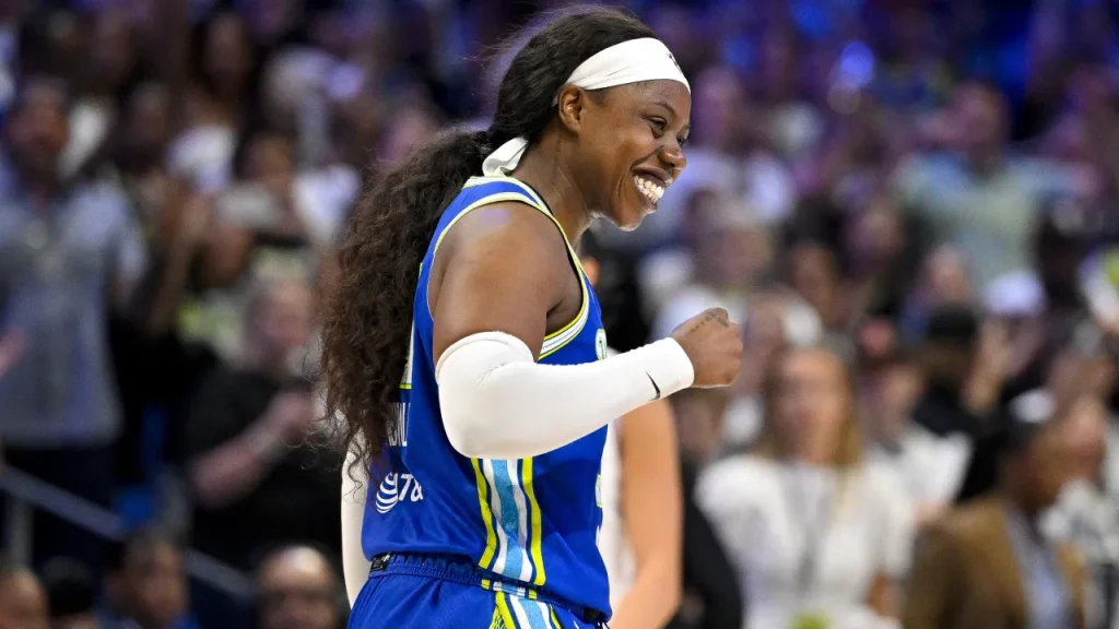wings' arike ogunbowale reveals key factor behind playoff record 45 point explosion
