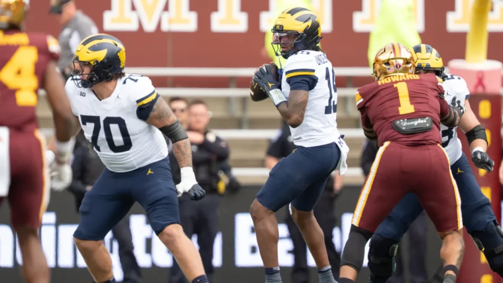 bryce underwood nil deal: struggling michigan quarterback failing to deliver after massive pay day