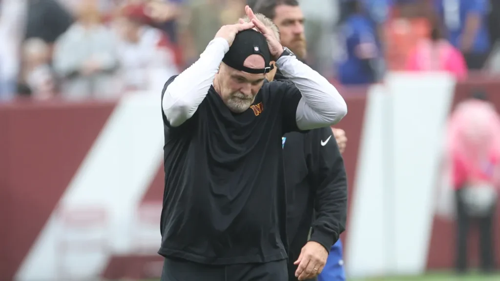 dan quinn left furious after commanders botch ot clock management in giants tie: 'feels like a loss'