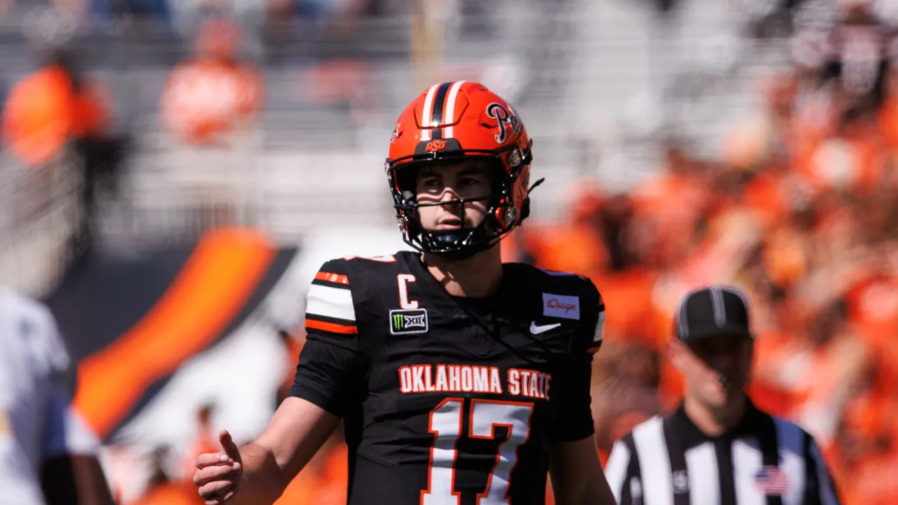 drew mestemaker, stout second half defense lead oklahoma state past ucf