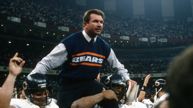 the vest, leather jacket and so much more: bears legend mike ditka’s nfl legacy