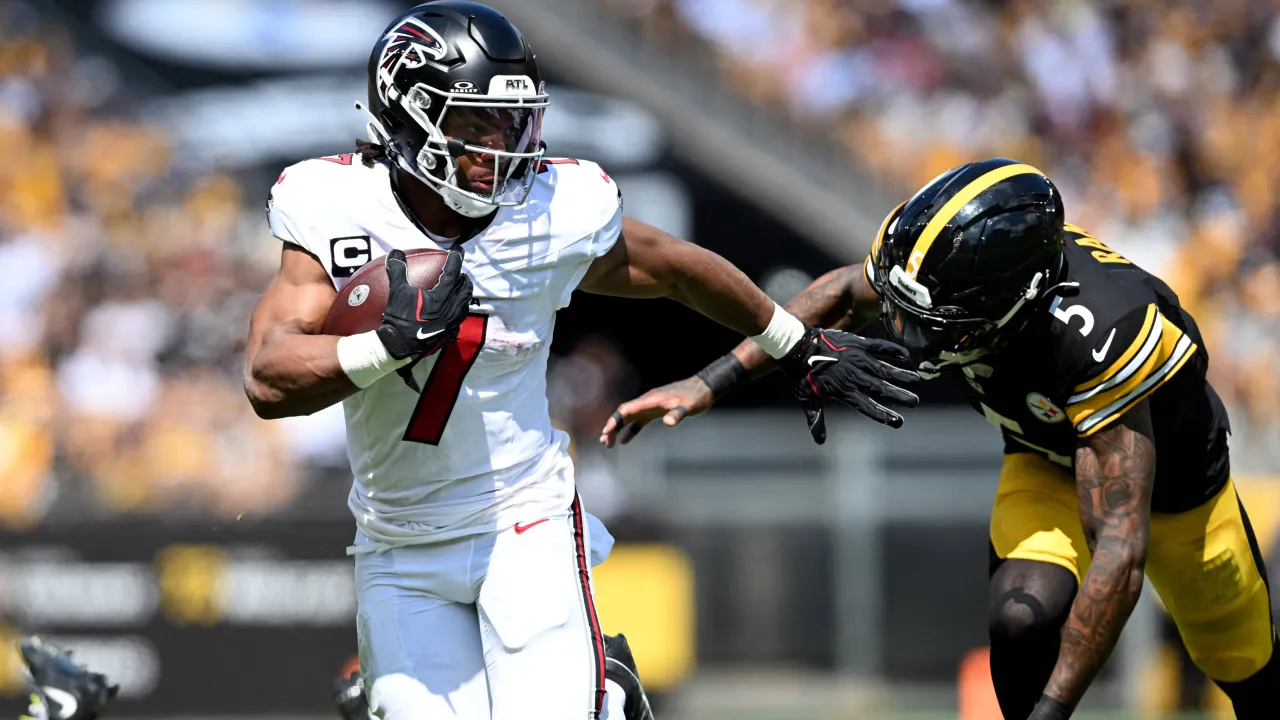 are bijan and brian robinson related? explaining falcons rb duo confusing nfl fans