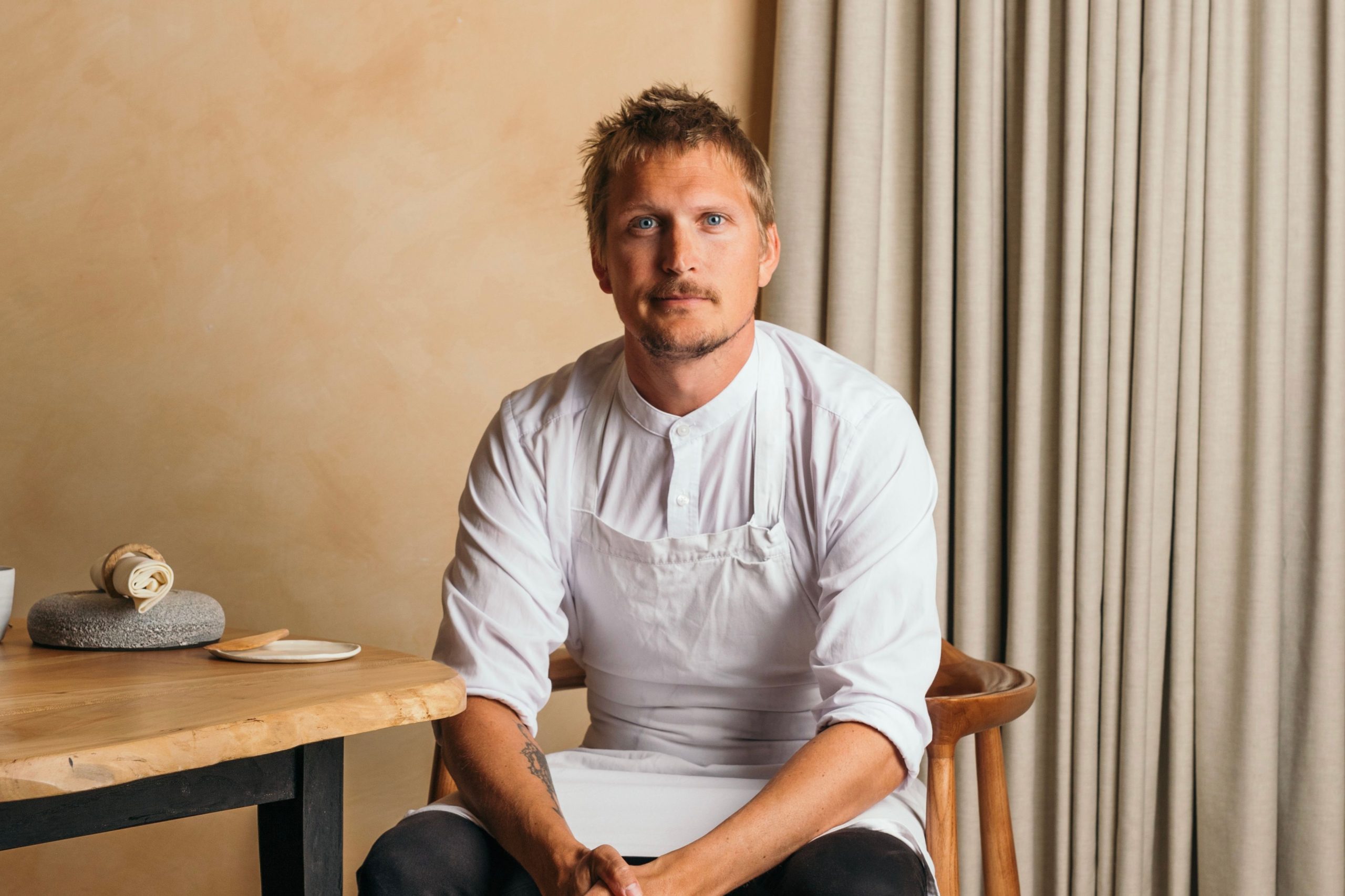 at restaurant st. barts, johnnie crowe celebrates britain’s culinary bounty