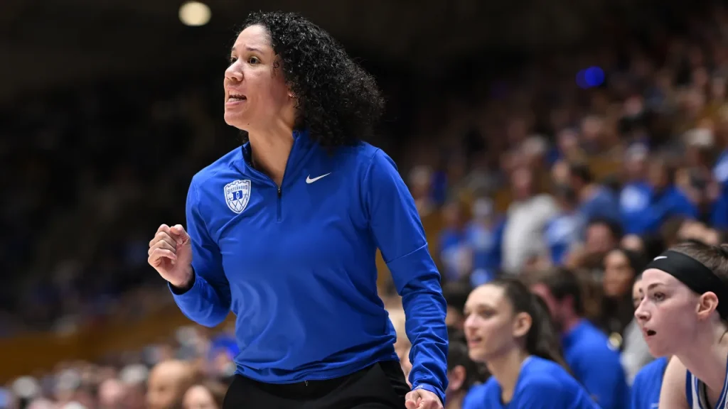 kara lawson's caitlin clark tribute shows up in an unexpected place at duke practice