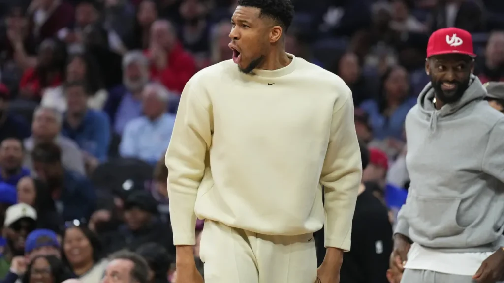 giannis antetokounmpo admits he loves the heat's chemistry so far in training camp