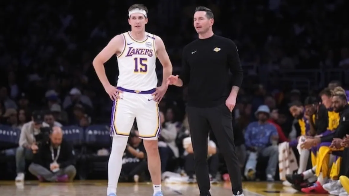 jj redick admits he is still undecided about the lakers' opening night starting lineup