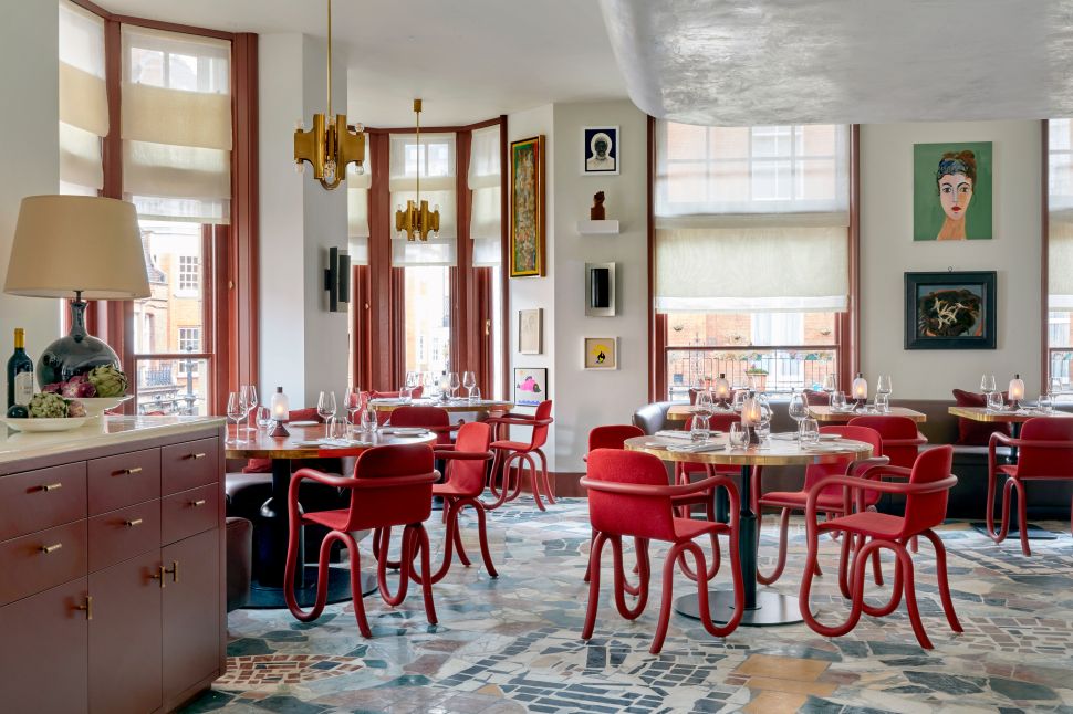 the london restaurants with the most impressive art collections