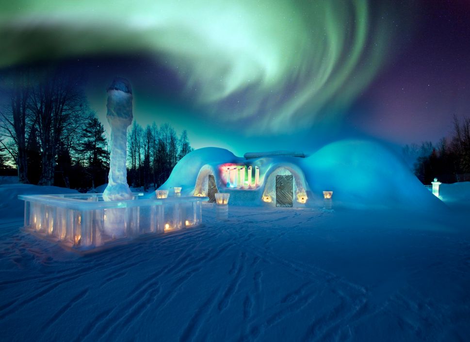 in finnish lapland, every season brings a new arctic adventure