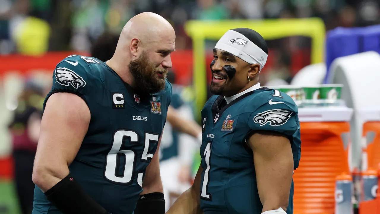 why lane johnson's sudden retirement comes at worst time for eagles' struggling offense