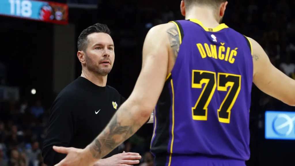 jj redick gushes about lakers' new additions and how they fit with luka doncic
