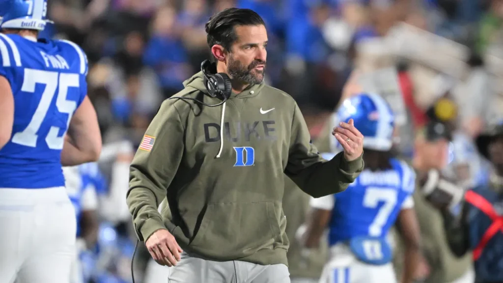 duke's manny diaz suggests 'fee' for players entering transfer portal