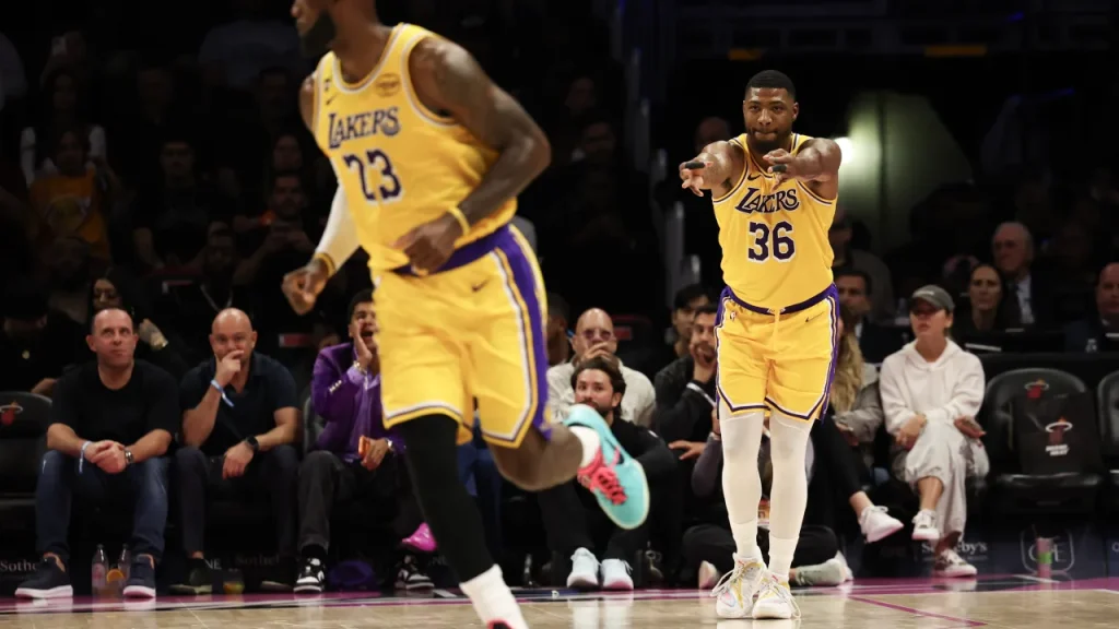 rockets' marcus smart gets real on reason why lakers moved on from him after productive season