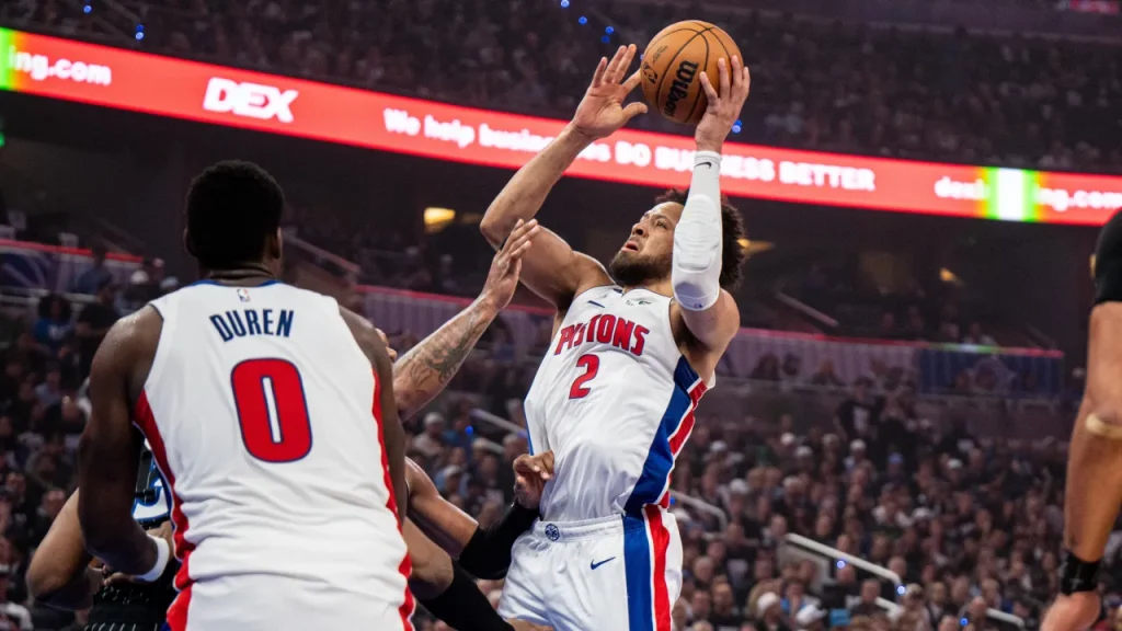 pistons predicted to trade for $120m three level scorer to pair with cade cunningham, jalen duren