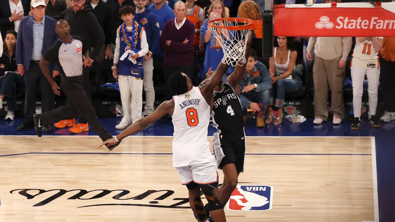 spurs predicted to trade de'aaron fox to rockets for $25m guard to begin dylan harper era