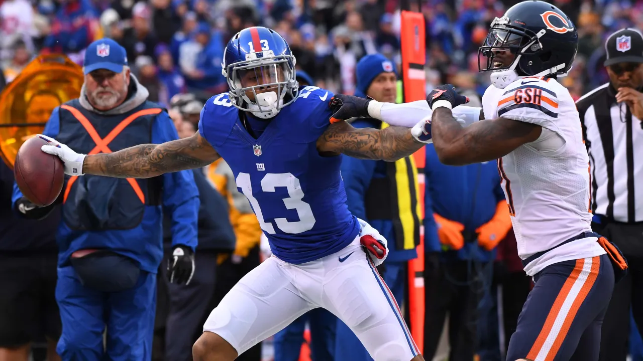 ex giant odell beckham jr. reveals when he knew he was joining vikings after being released