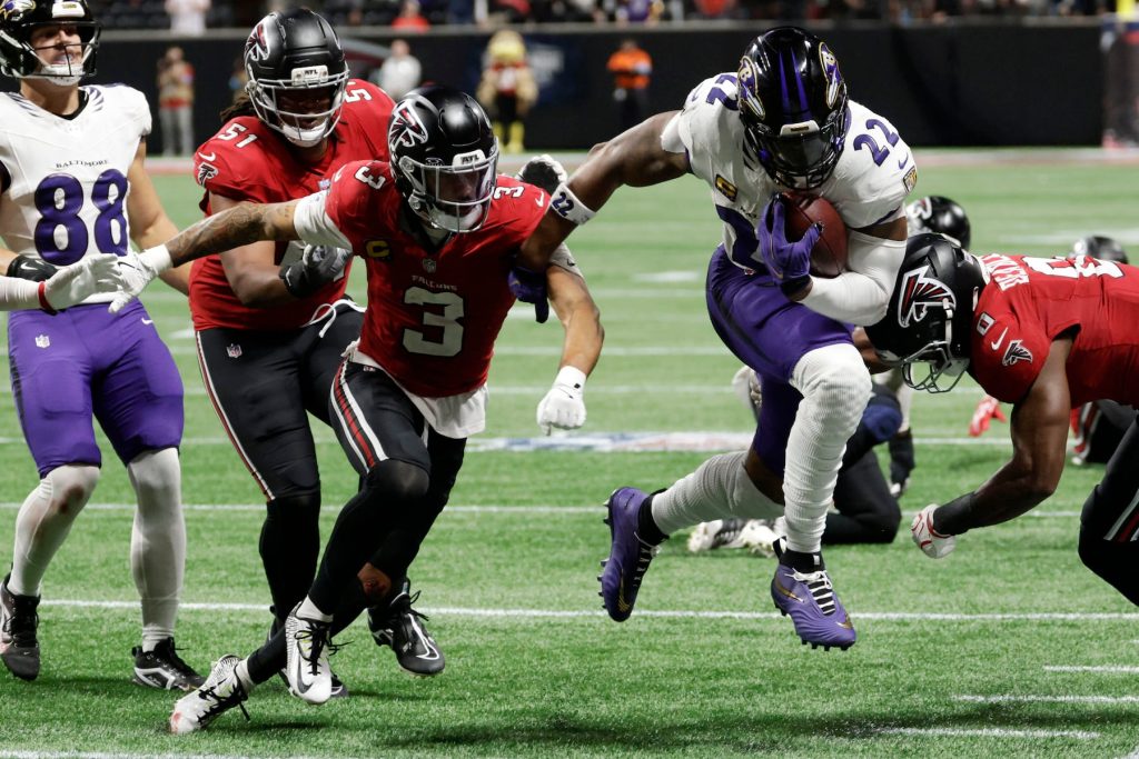 baltimore ravens, derrick henry shine on 'national running backs day'