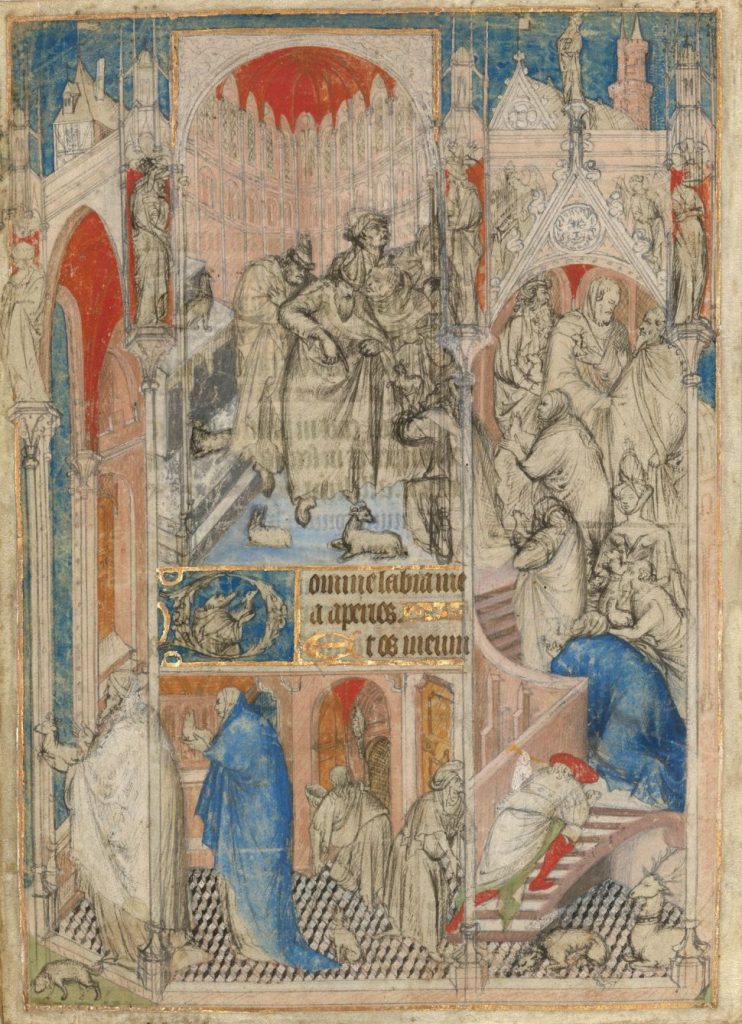 at the getty, the beauty of medieval manuscripts is in the materials