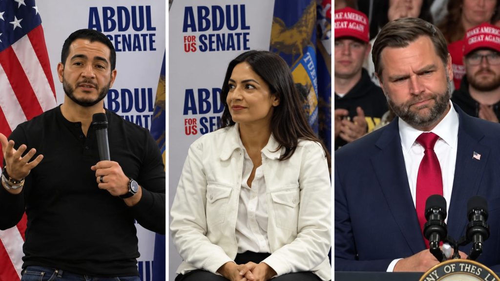republican desperation grows as jd vance goes full racist in michigan