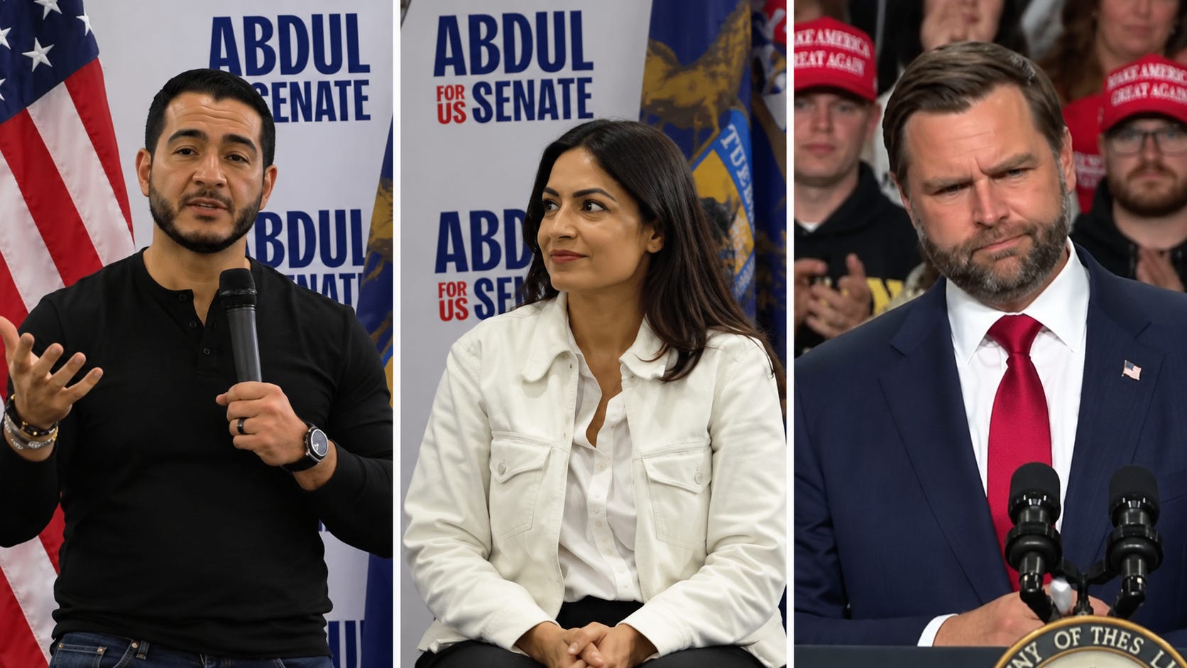 republican desperation grows as jd vance goes full racist in michigan