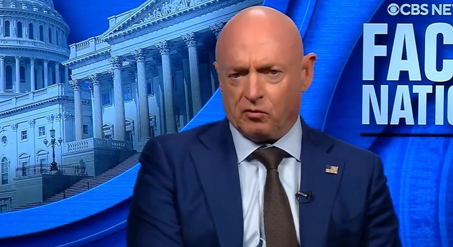 sen. mark kelly obliterates pete hegseth