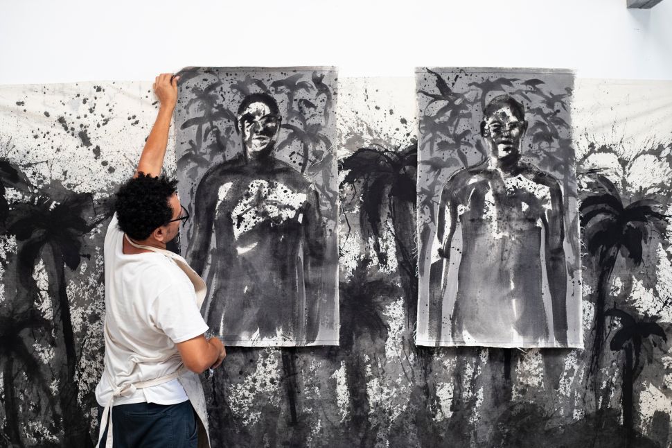 antonio romero’s paintings are reflections of the shadows of power