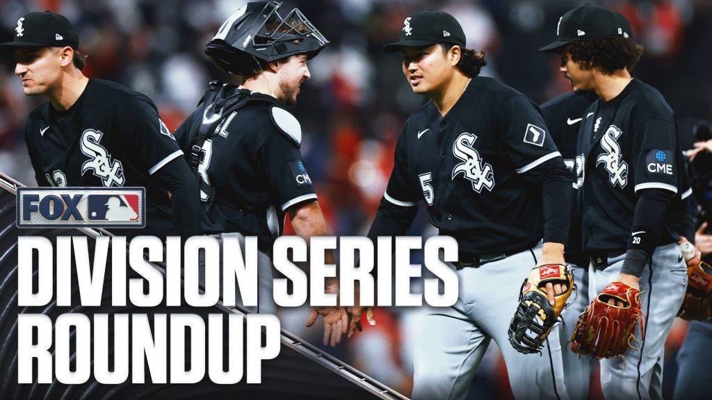 mlb division series roundup: white sox, rays each move one win from alcs