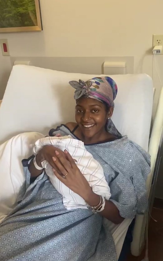 woman delivers healthy baby girl in unexpected shower birth